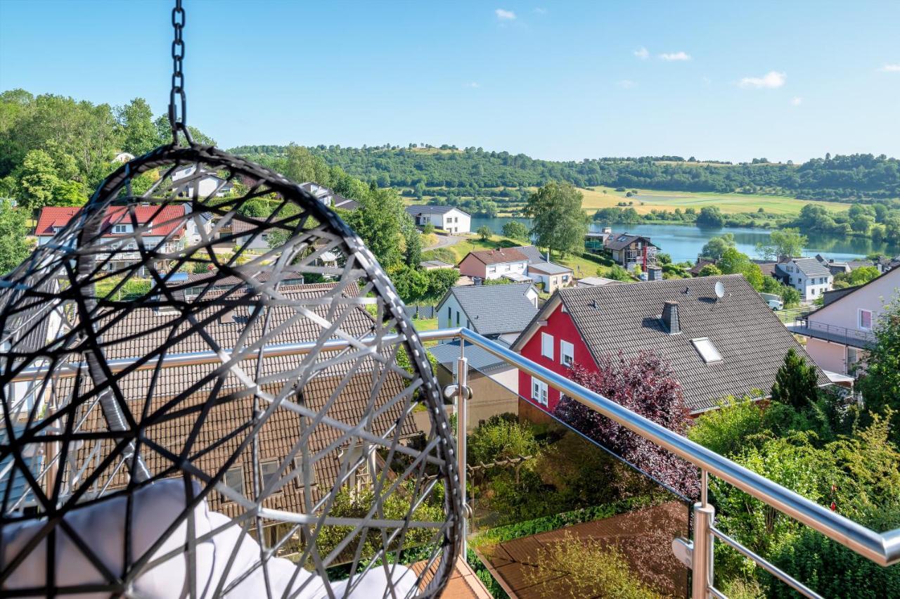 Ferienwohnung Seeblick Schalkenmehren Exterior foto