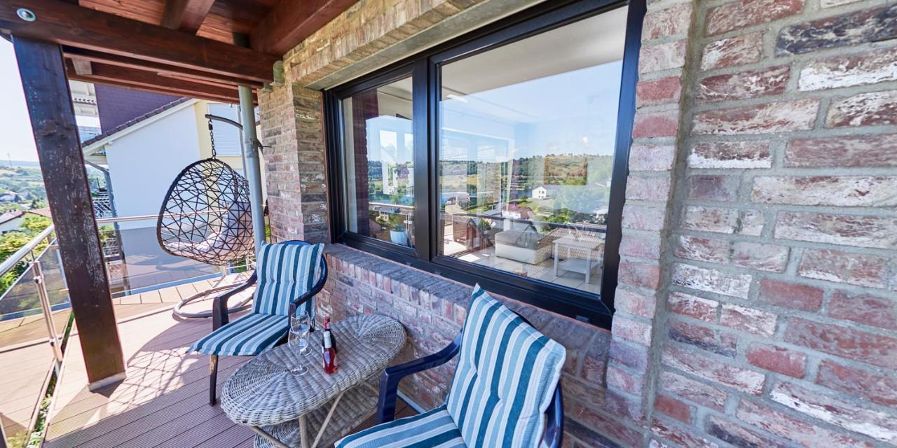 Ferienwohnung Seeblick Schalkenmehren Exterior foto